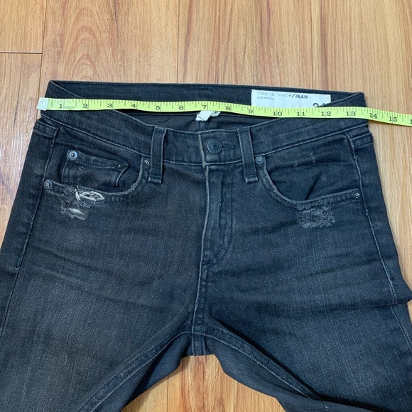Rag & Bone For Aritzia Skinny Distressed Jeans - Picture 13 of 16